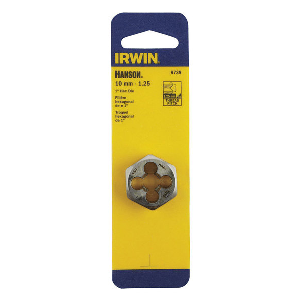 Irwin Die Metric 10Mm-1.25Mm 9739